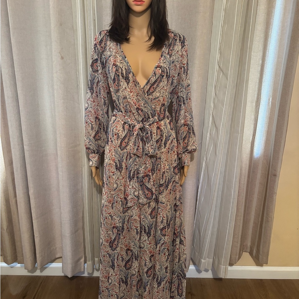 Indigo Rose | Flowy, Floral, Boho Maxi Dress